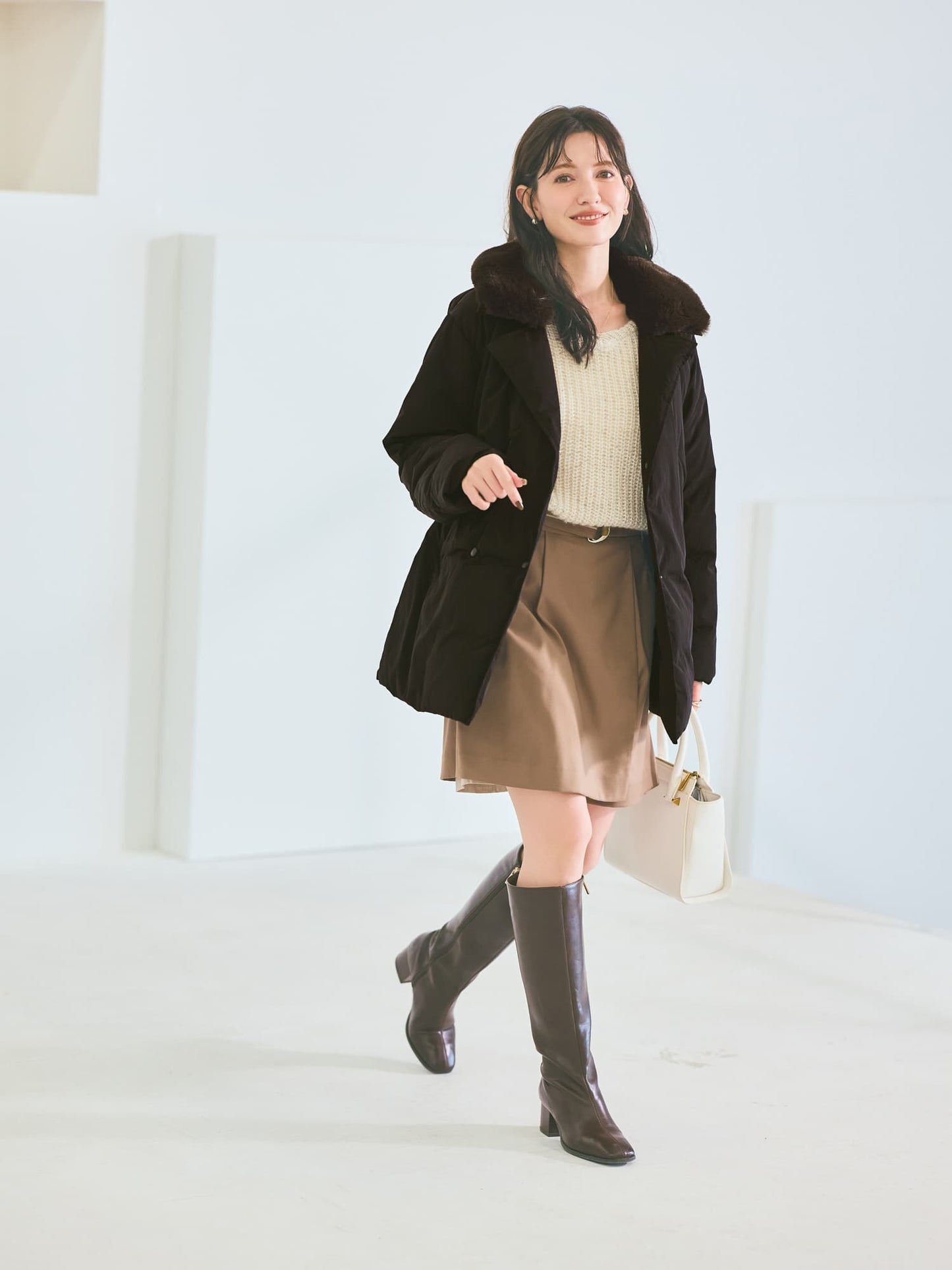 155cm | B:84 W:59 H:88 股下:70 | ワンサイズ着用