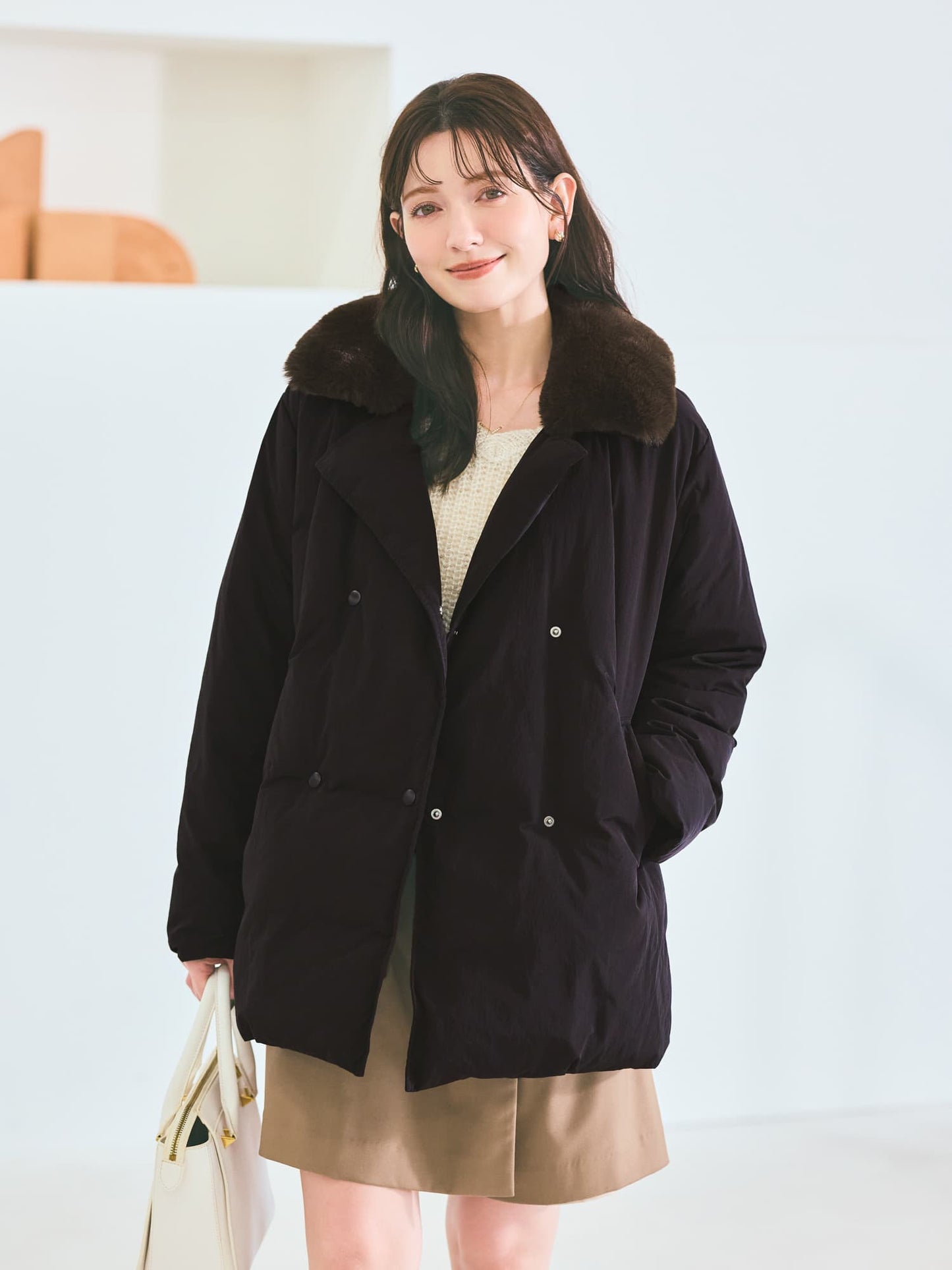 155cm | B:84 W:59 H:88 股下:70 | ワンサイズ着用