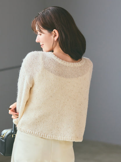 ビーズヤーンミックスニット　[通常]