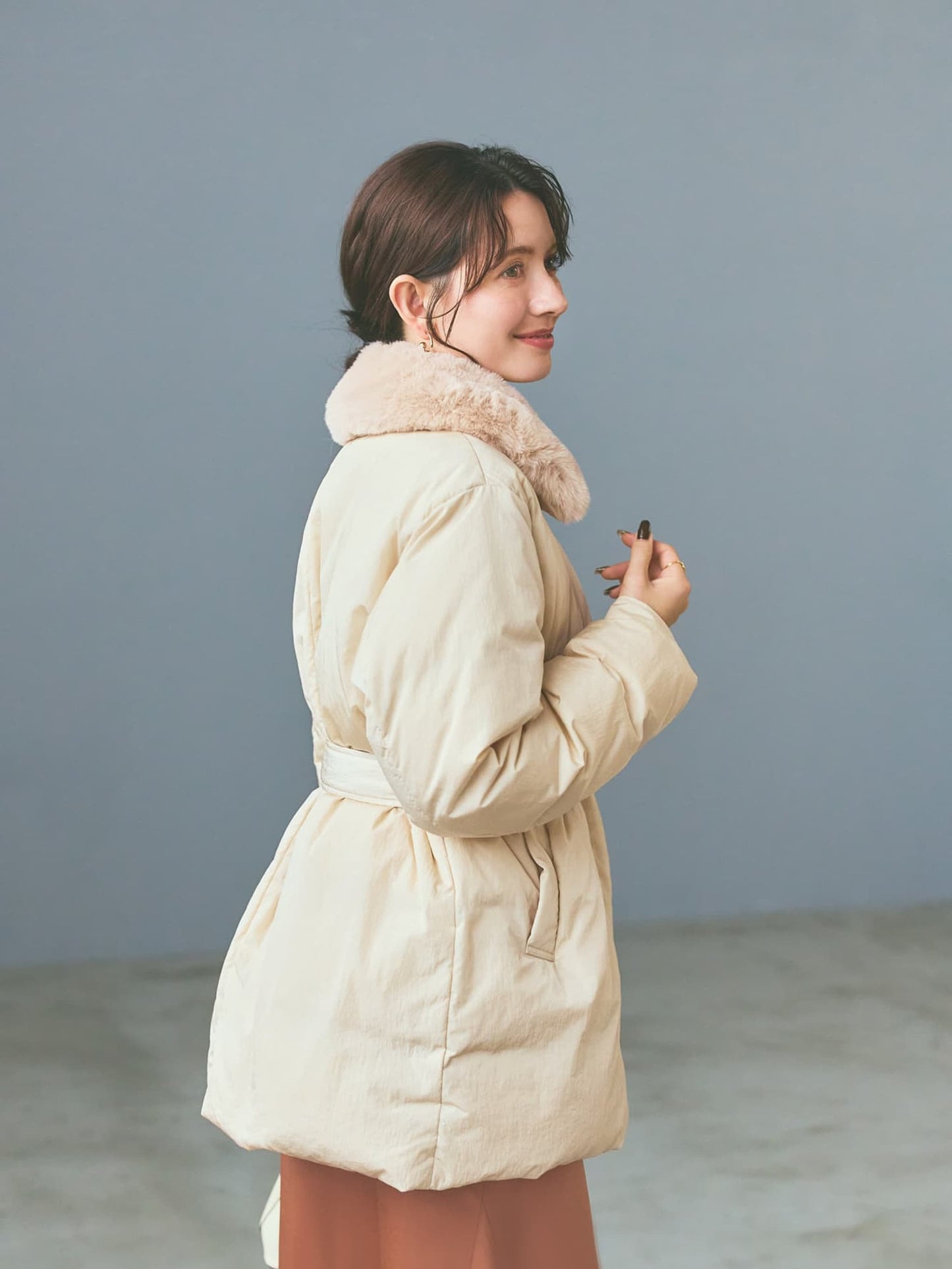 155cm | B:84 W:59 H:88 股下:70 | ワンサイズ着用