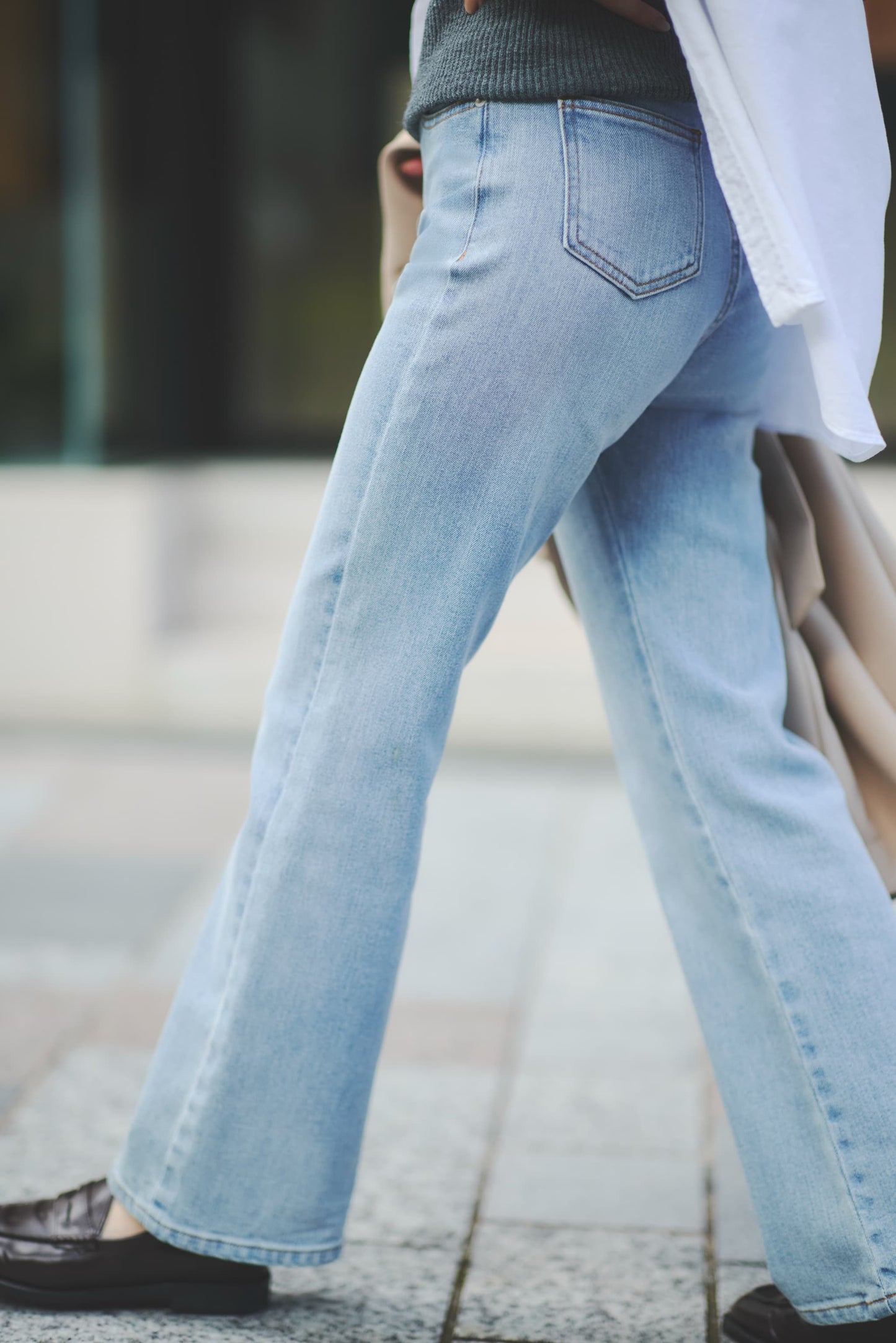 COHINA DENIM ブーツカット-short & regular　[通常]