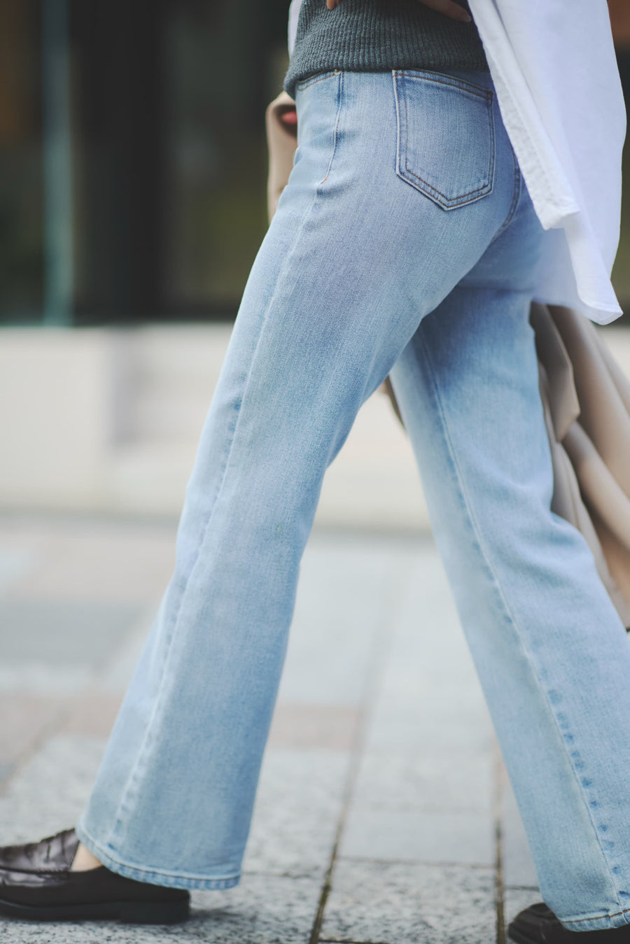 COHINA DENIM ブーツカット-short & regular　[通常]