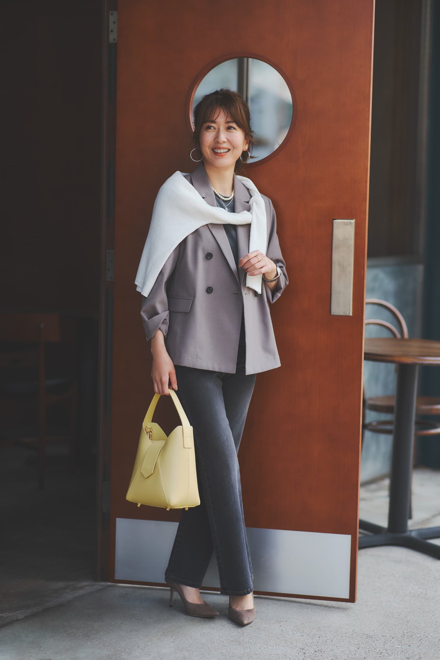 COHINA DENIM ブーツカット-short & regular　[通常]