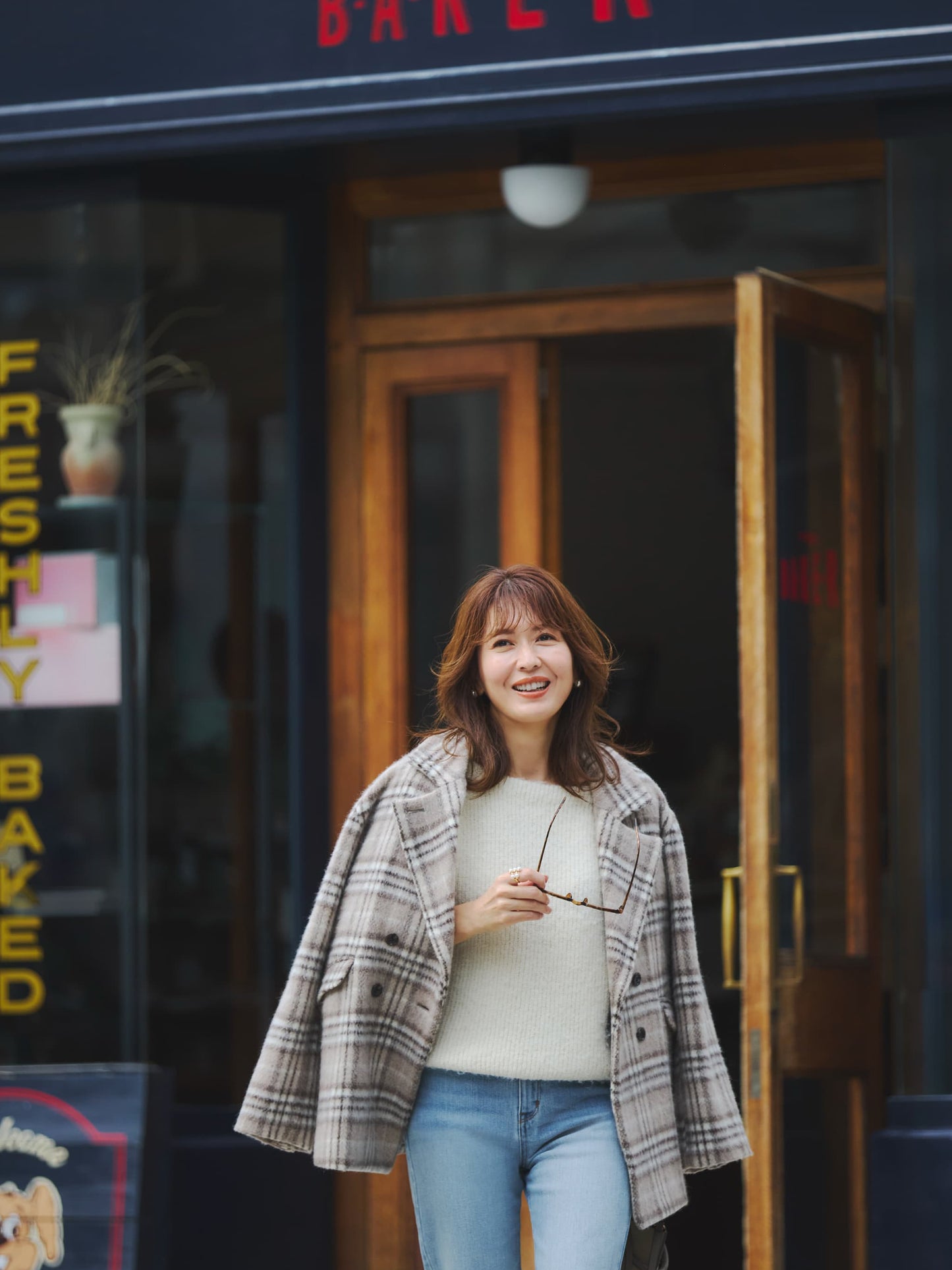 グラデーションパールスリーブニット　[通常]