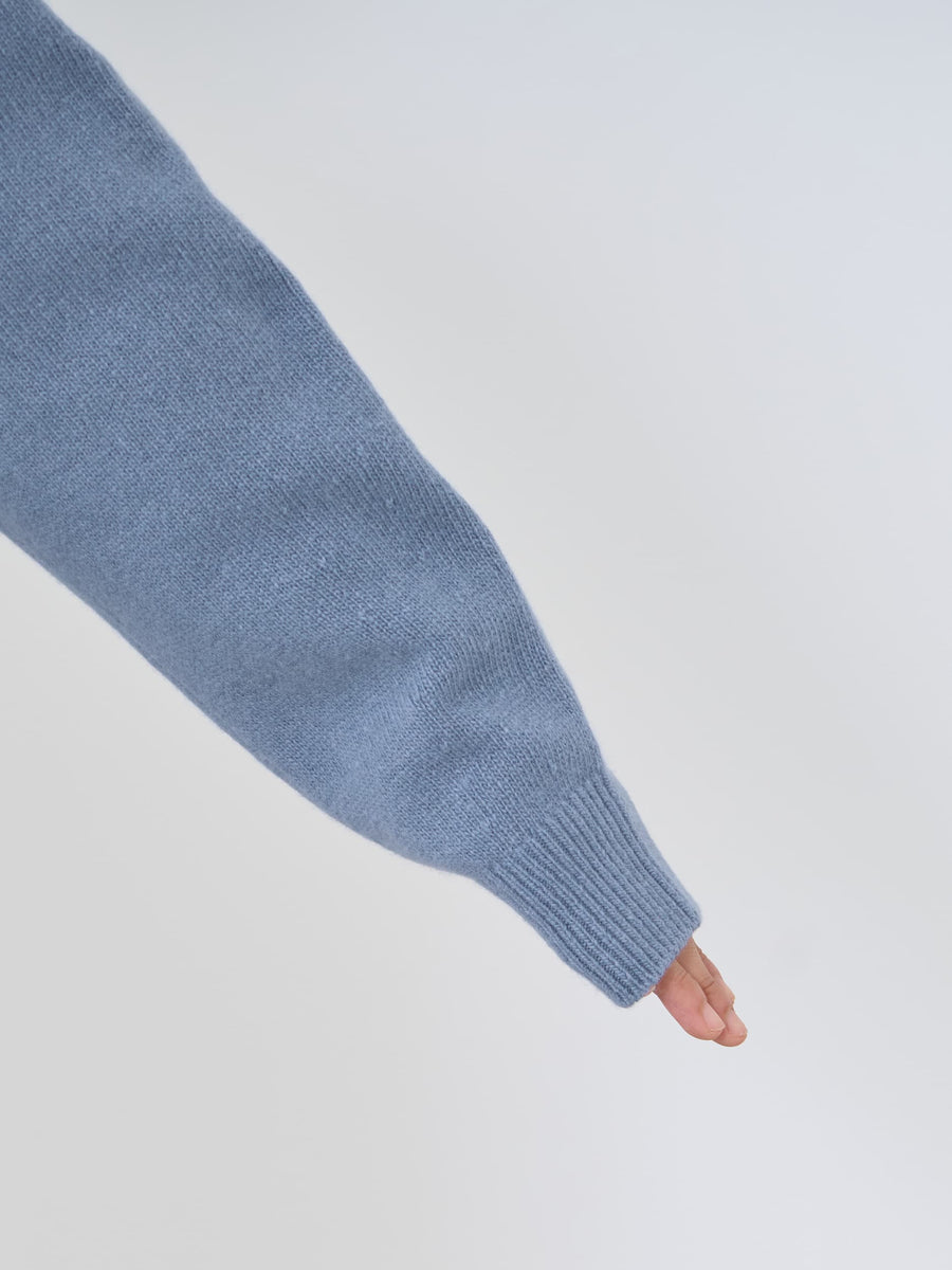 ウールカシミヤボトルネックニット　[通常]