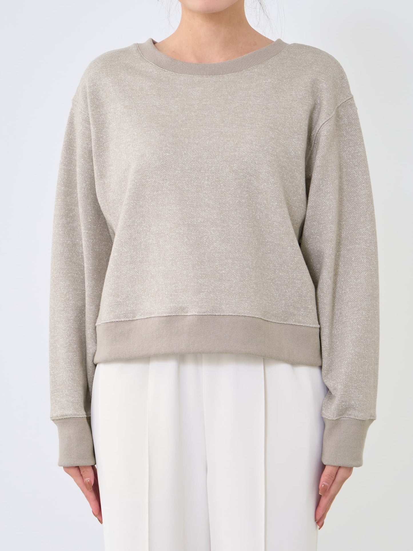 ※こちらが実物のカラーに一番お色味が近くなっております。（グレージュ）<br>149cm | B:77 W:60 H:83 股下:68.5 | ワンサイズ着用