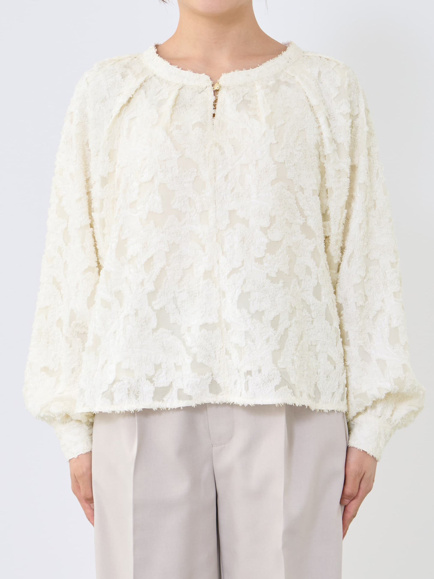 ※こちらが実物のカラーに一番お色味が近くなっております。（アイボリー）<br>143cm | B:73 W:60 H:81 股下:65  | ワンサイズ着用