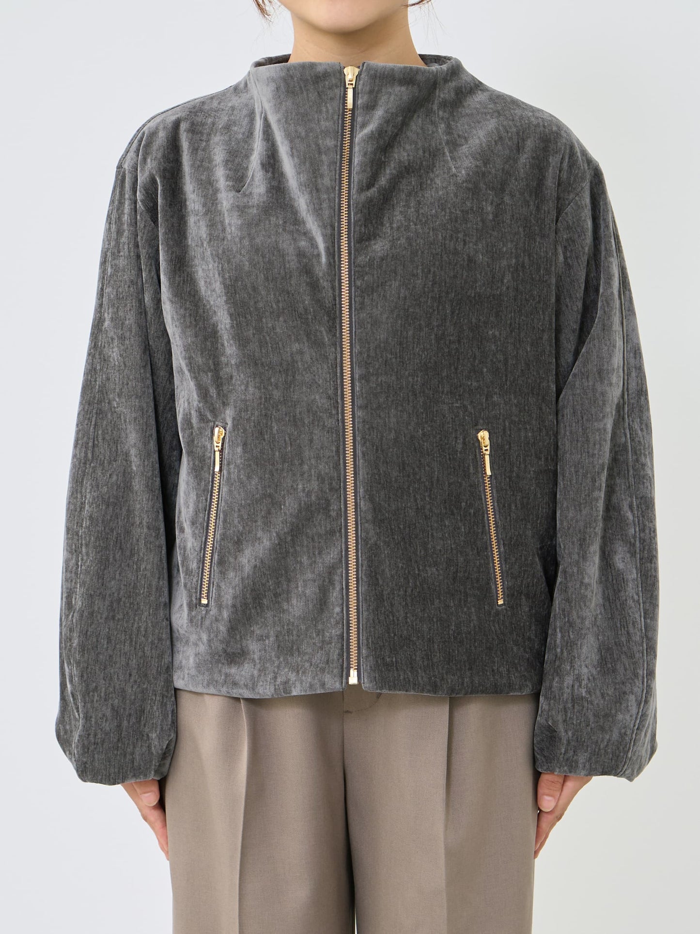 ※こちらが実物のカラーに一番お色味が近くなっております。（チャコール）<br>143cm | B:73 W:60 H:81 股下:65  | ワンサイズ着用