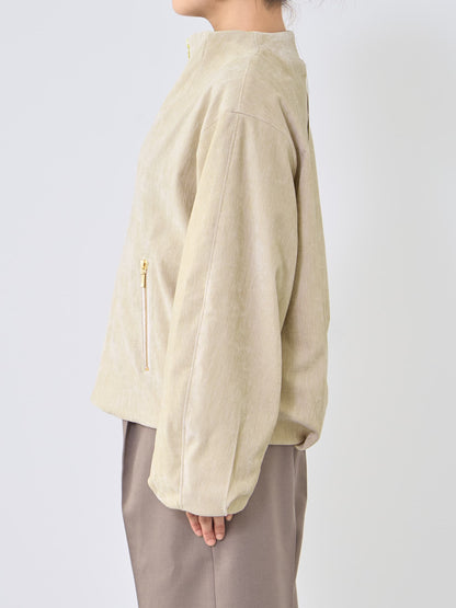 パウダリーベロアブルゾン　[通常]