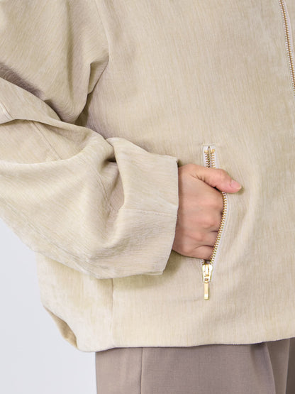 パウダリーベロアブルゾン　[通常]