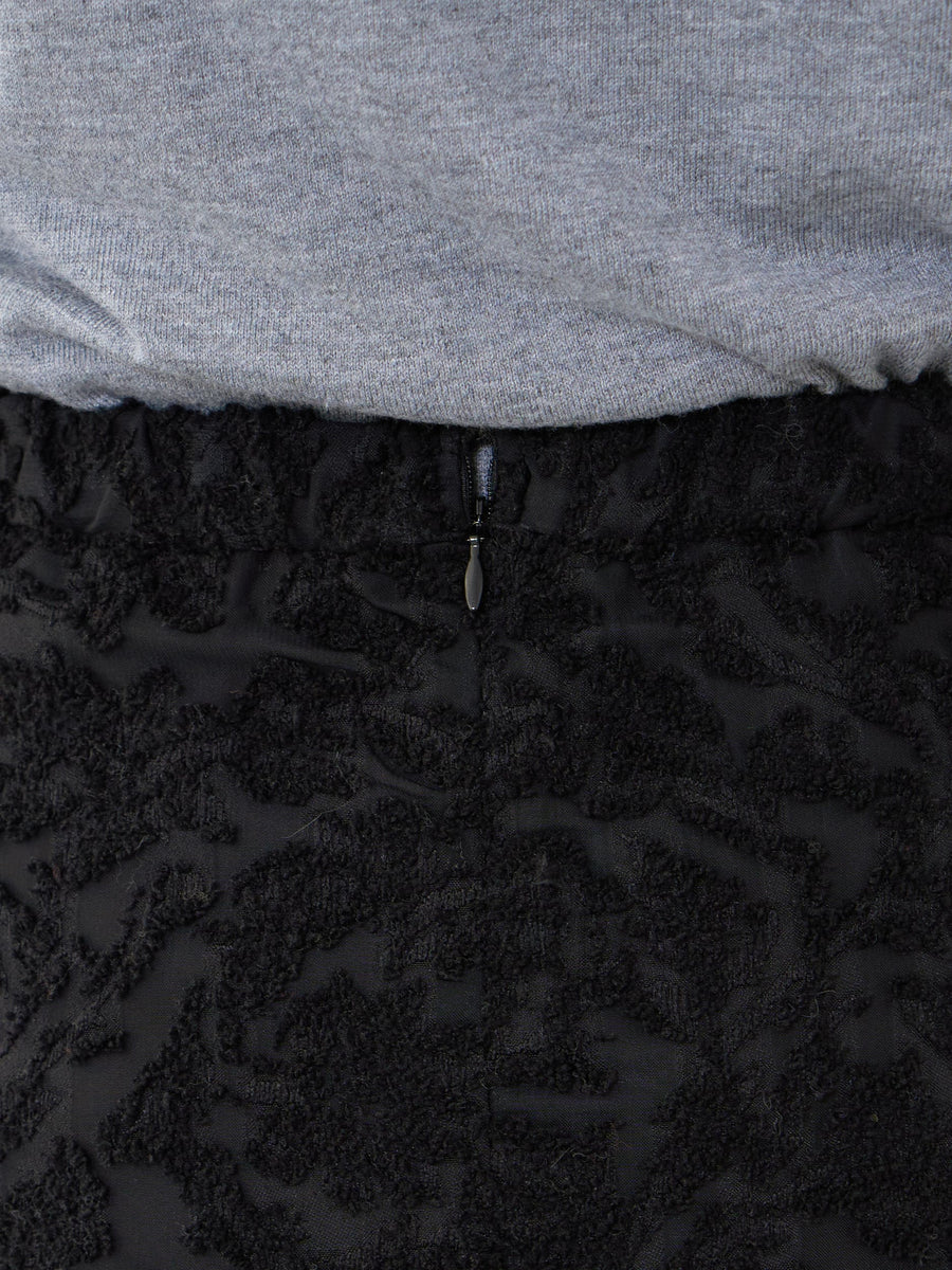 カットジャカードマーメイドスカート-short & regular　[通常]