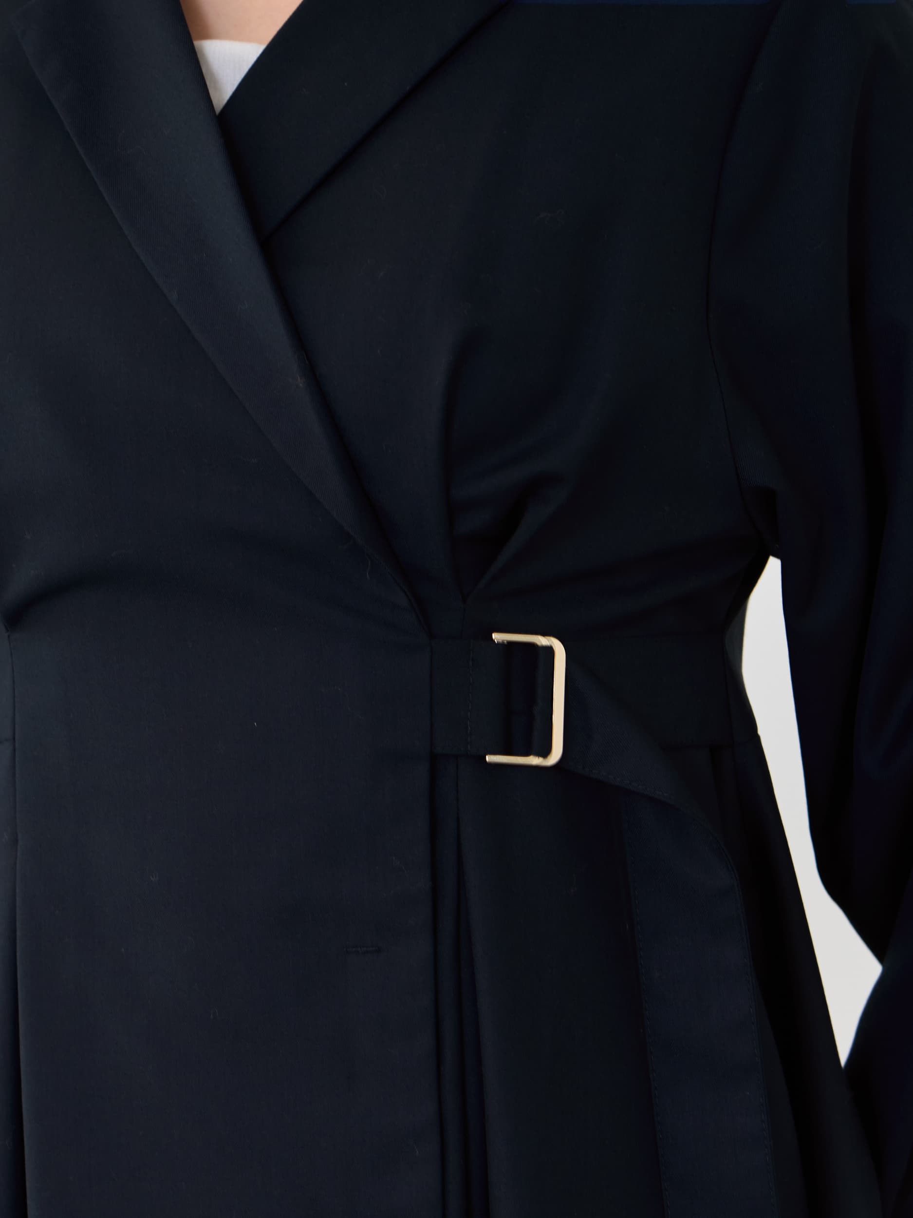 【新品】冬コレcohina ウエストベルトテーラードワンピース ウエストベルトテーラードワンピース-short & regular | 小柄・低身長