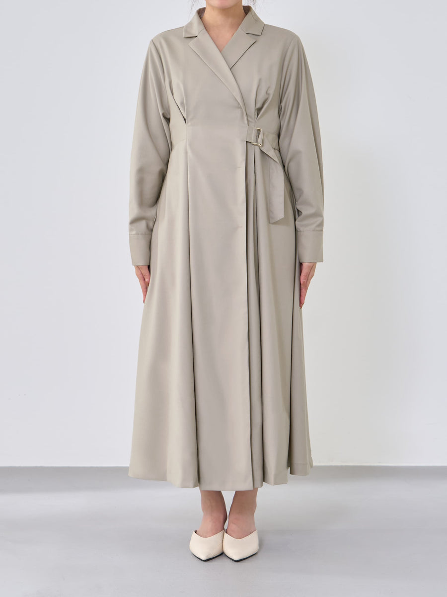 ※こちらが実物のカラーに一番お色味が近くなっております。（グレージュ）<br>149cm | B:77 W:60 H:83 股下:68.5 | regular着用(ヒールの高さ: 3.5cm) 