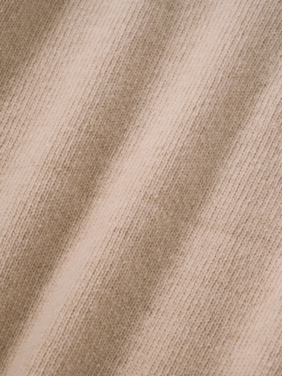 ウールカシミヤボトルネックニット　[通常]