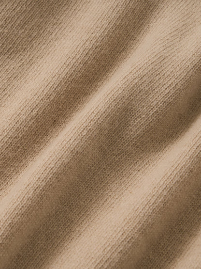 ウールカシミヤVネックロングカーディガン　[通常]