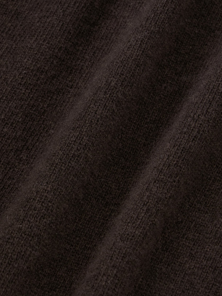 ウールカシミヤVネックロングカーディガン　[通常]