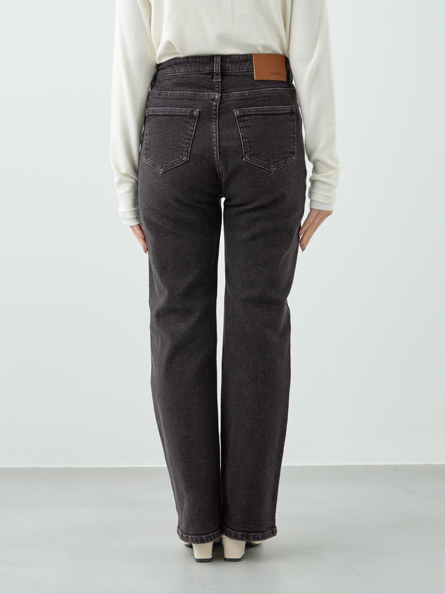 ウォームブーツカットデニム-short & regular　[通常]