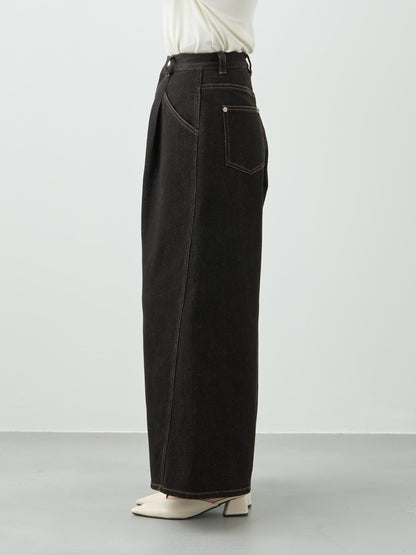 ラメタックワイドデニム-short & regular　[通常]