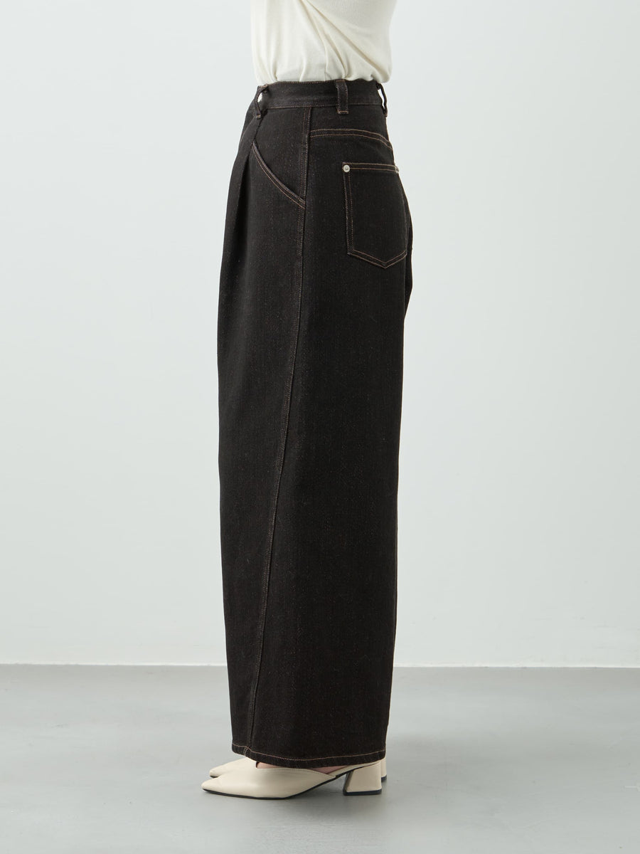 ラメタックワイドデニム-short & regular　[通常]