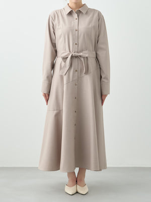 ※こちらが実物のカラーに一番お色味が近くなっております。（グレージュ）<br>149cm | B:77 W:60 H:83 股下:68.5 | regular着用 (ヒールの高さ:3.5cm)