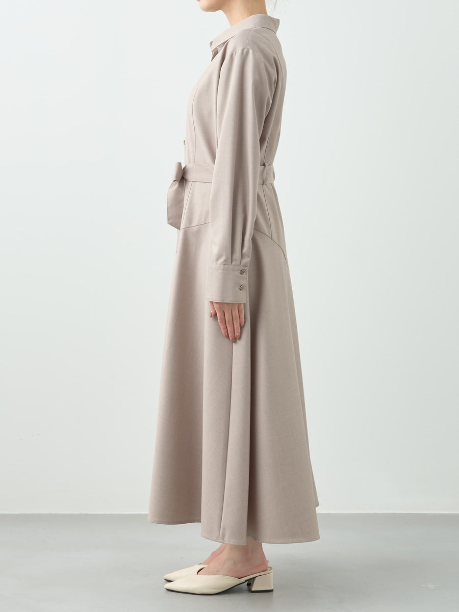 イレギュラーヘムシャツワンピース-short & regular　[通常]