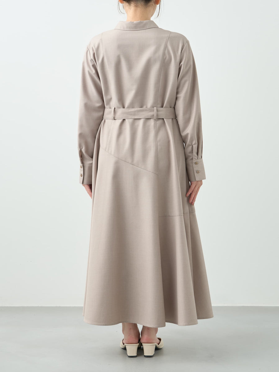 イレギュラーヘムシャツワンピース-short & regular　[通常]