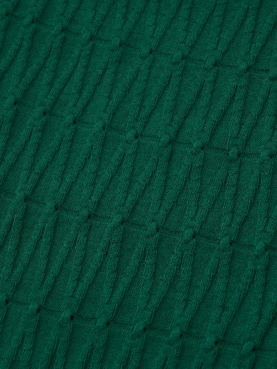 ジオメトリックウールニット　[通常]