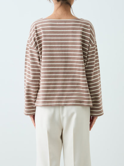 ボートネックバスクシャツ　[通常]