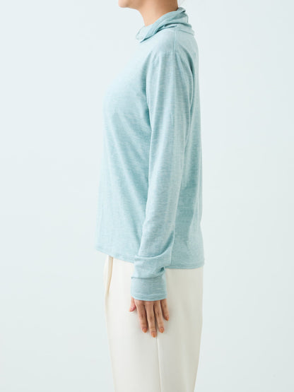 シルキータッチハイネックカットソー　[通常]