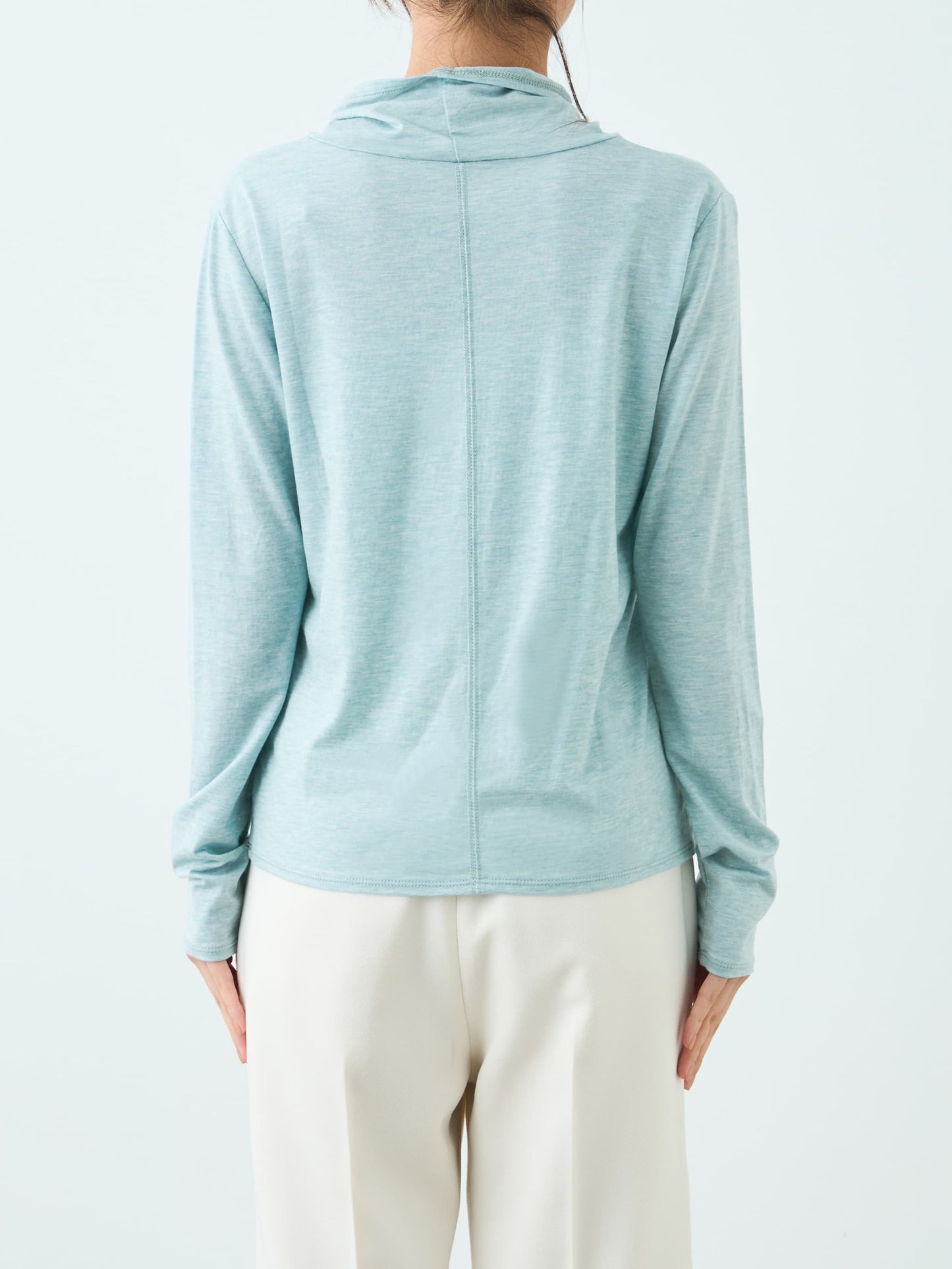 シルキータッチハイネックカットソー　[通常]