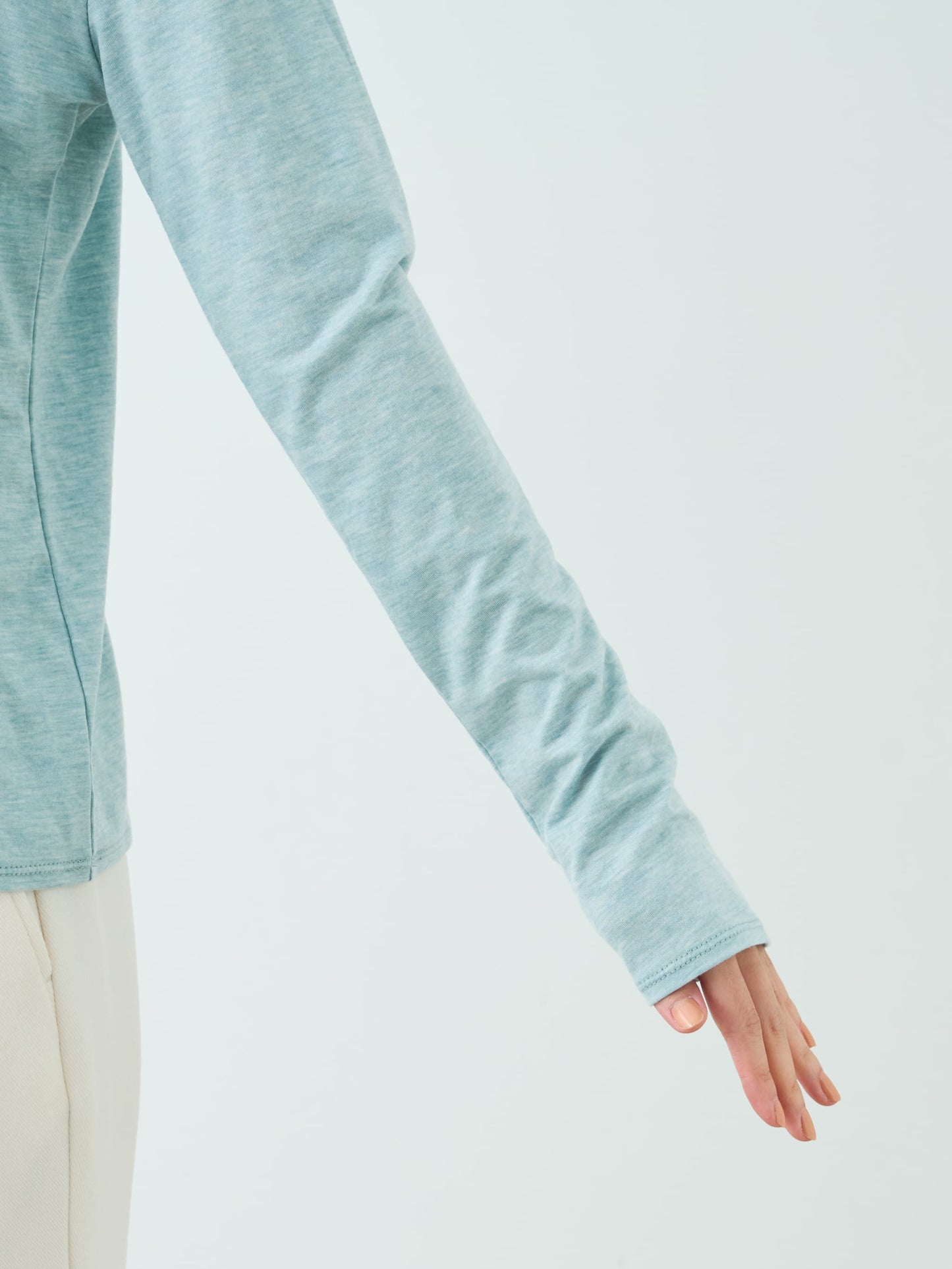 シルキータッチハイネックカットソー　[通常]