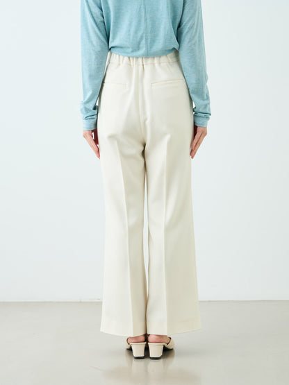 サイドスリットフレアパンツ-short & regular　[通常]