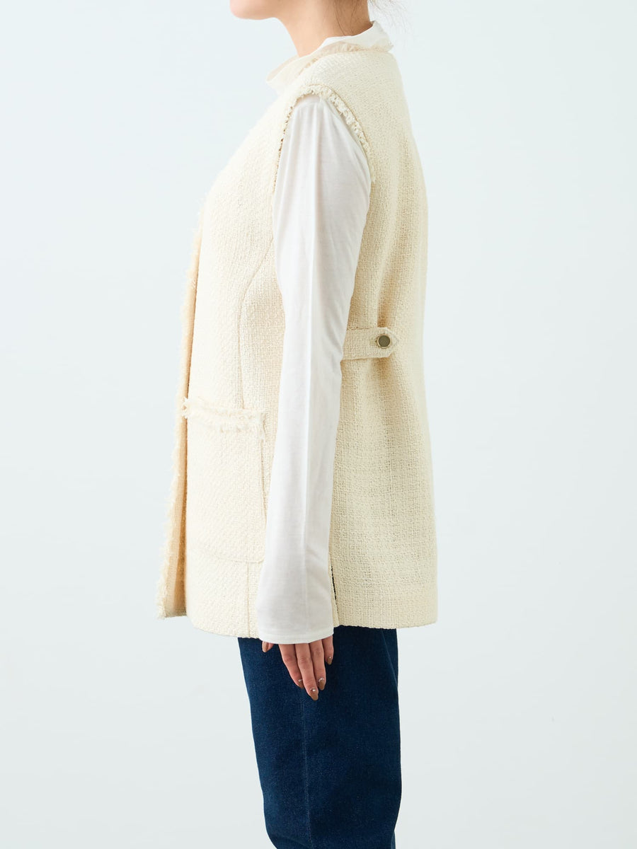 ミックスツイードジレ　[通常]