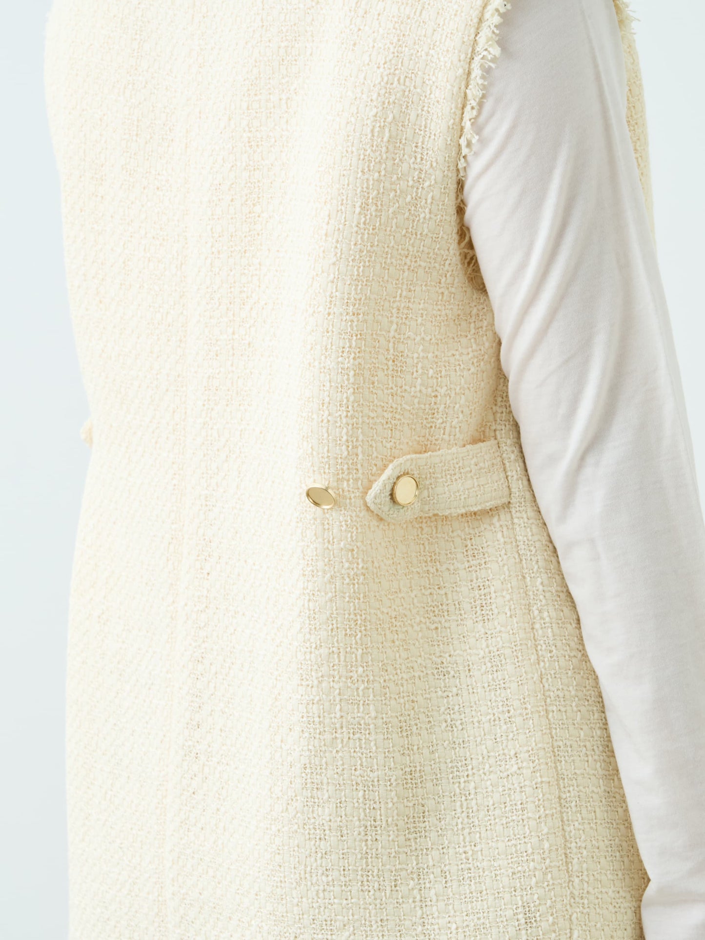 ミックスツイードジレ　[通常]