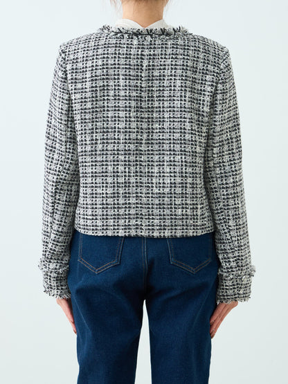 ミックスツイードジャケット　[通常]