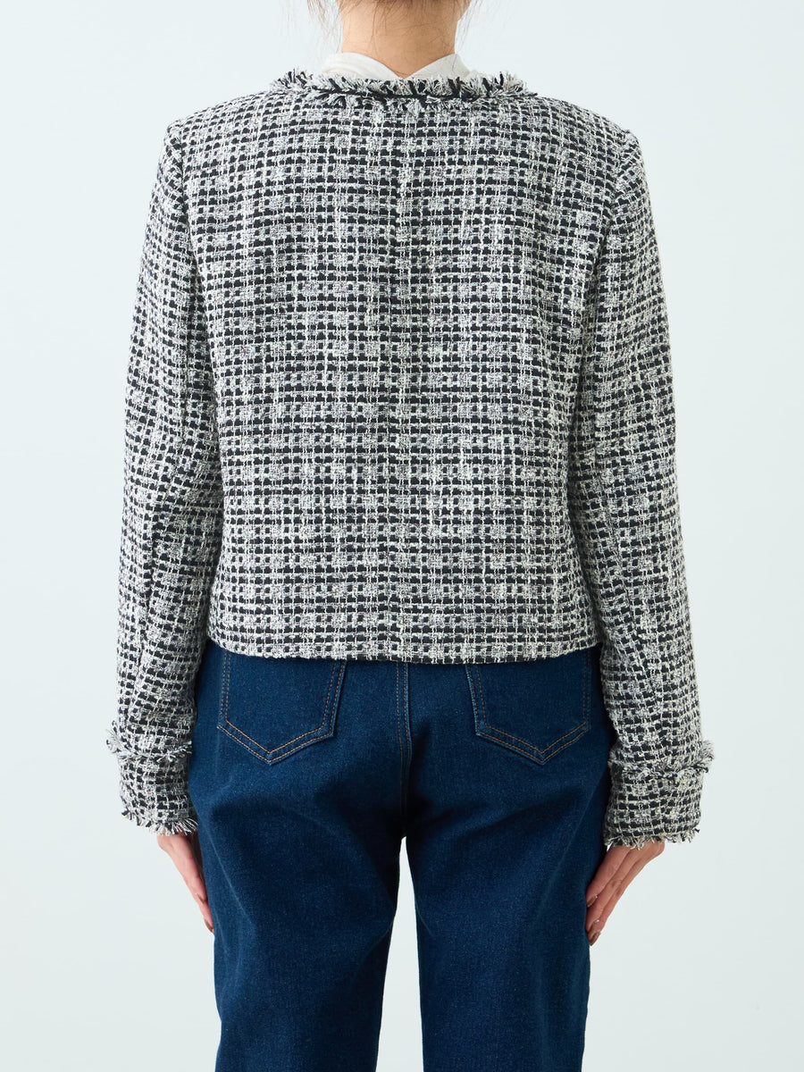 ミックスツイードジャケット　[通常]