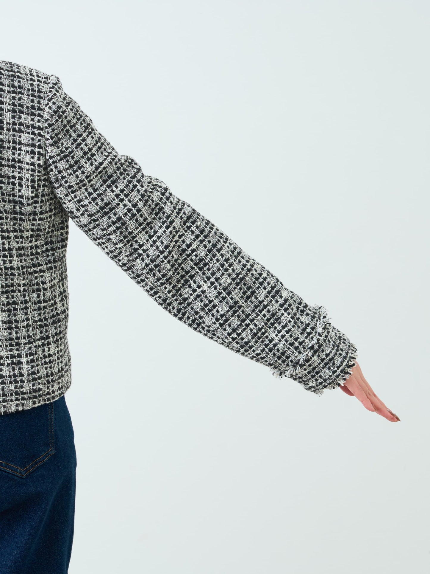 ミックスツイードジャケット　[通常]