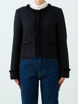 ※こちらが実物のカラーに一番お色味が近くなっております。（ネイビー）<br>149cm | B:77 W:60 H:83 股下:68.5 | XS着用