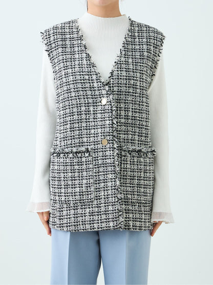 ※こちらが実物のカラーに一番お色味が近くなっております。（ブラックミックス）<br>150cm | B:78 W:56 H:74 股下:69  | ワンサイズ着用