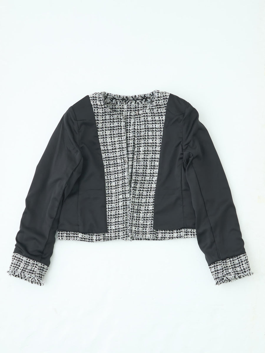 ミックスツイードジャケット　[通常]