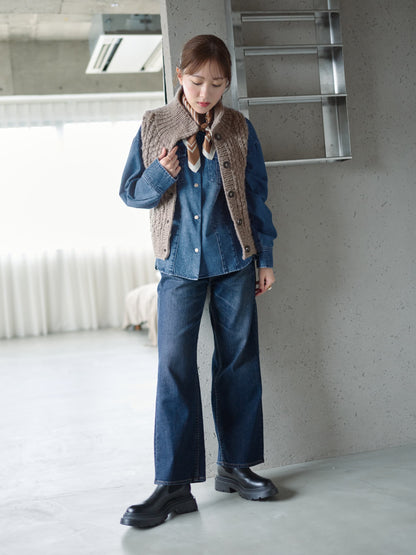 150cm | B:78 W:56 H:74 股下:69 |  regular-XS着用