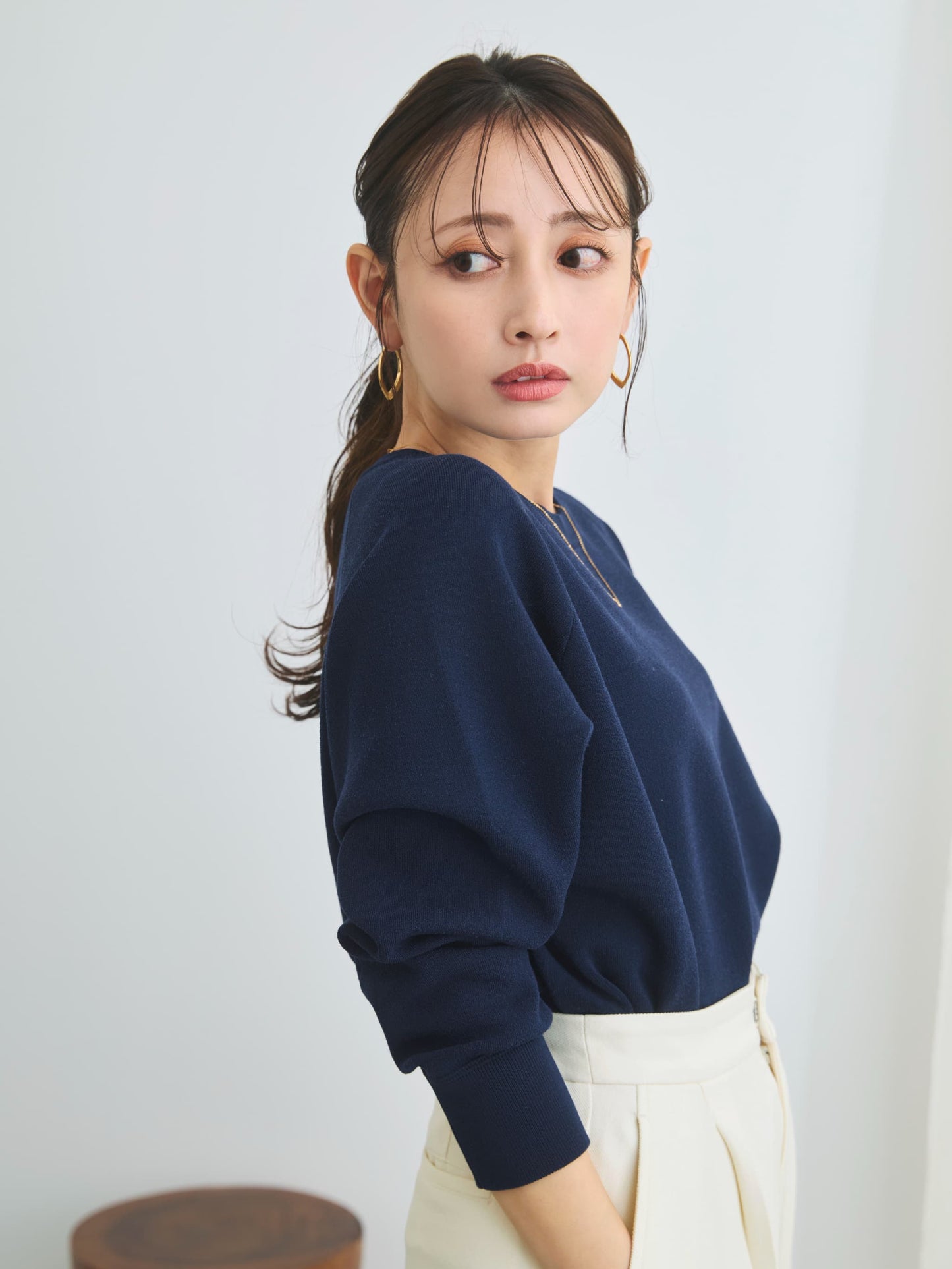 スムースニットプルオーバー　[通常]