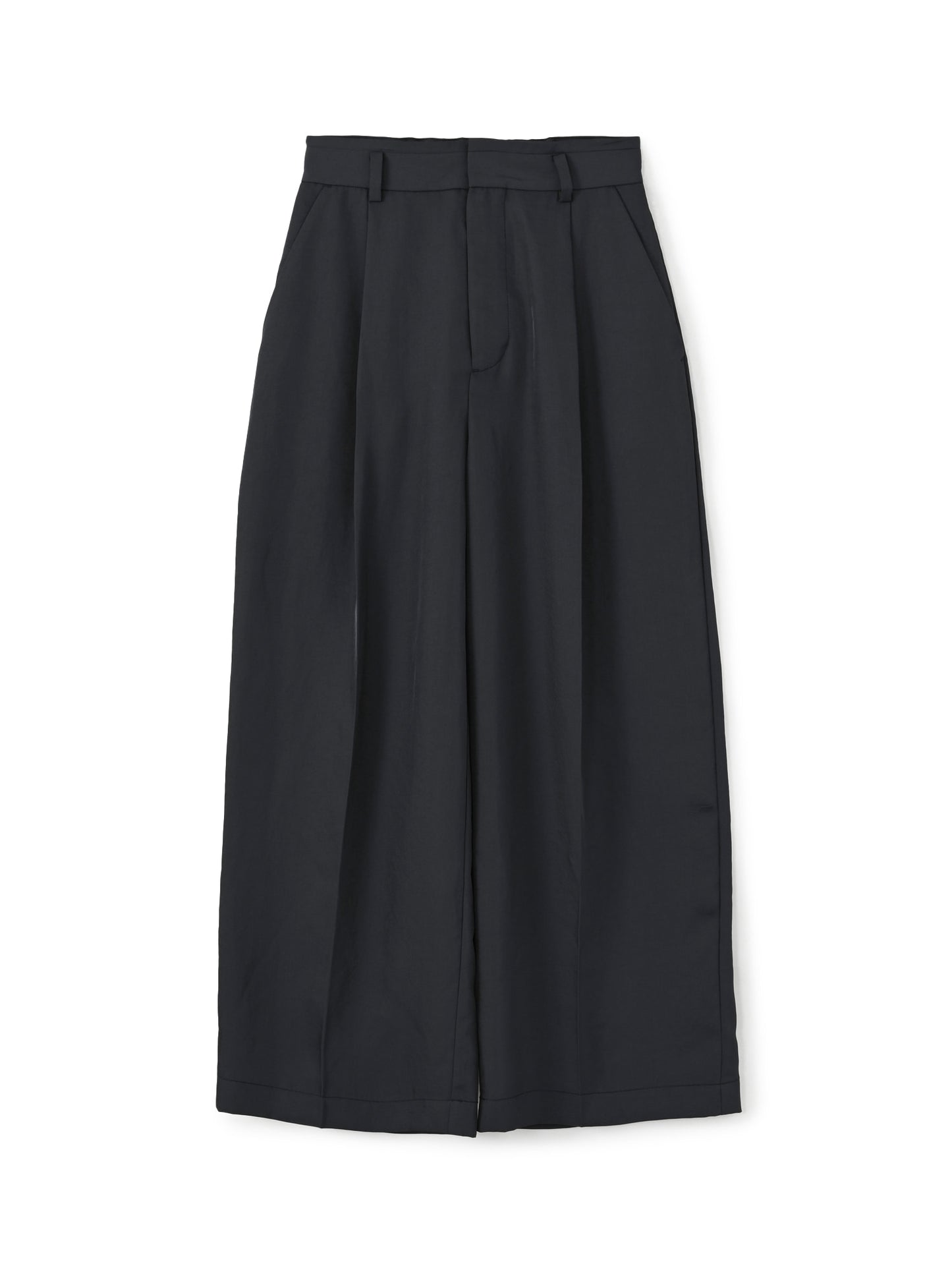 ブライトツイルタックワイドパンツ　[通常]