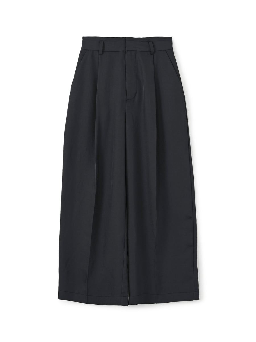 ブライトツイルタックワイドパンツ　[通常]