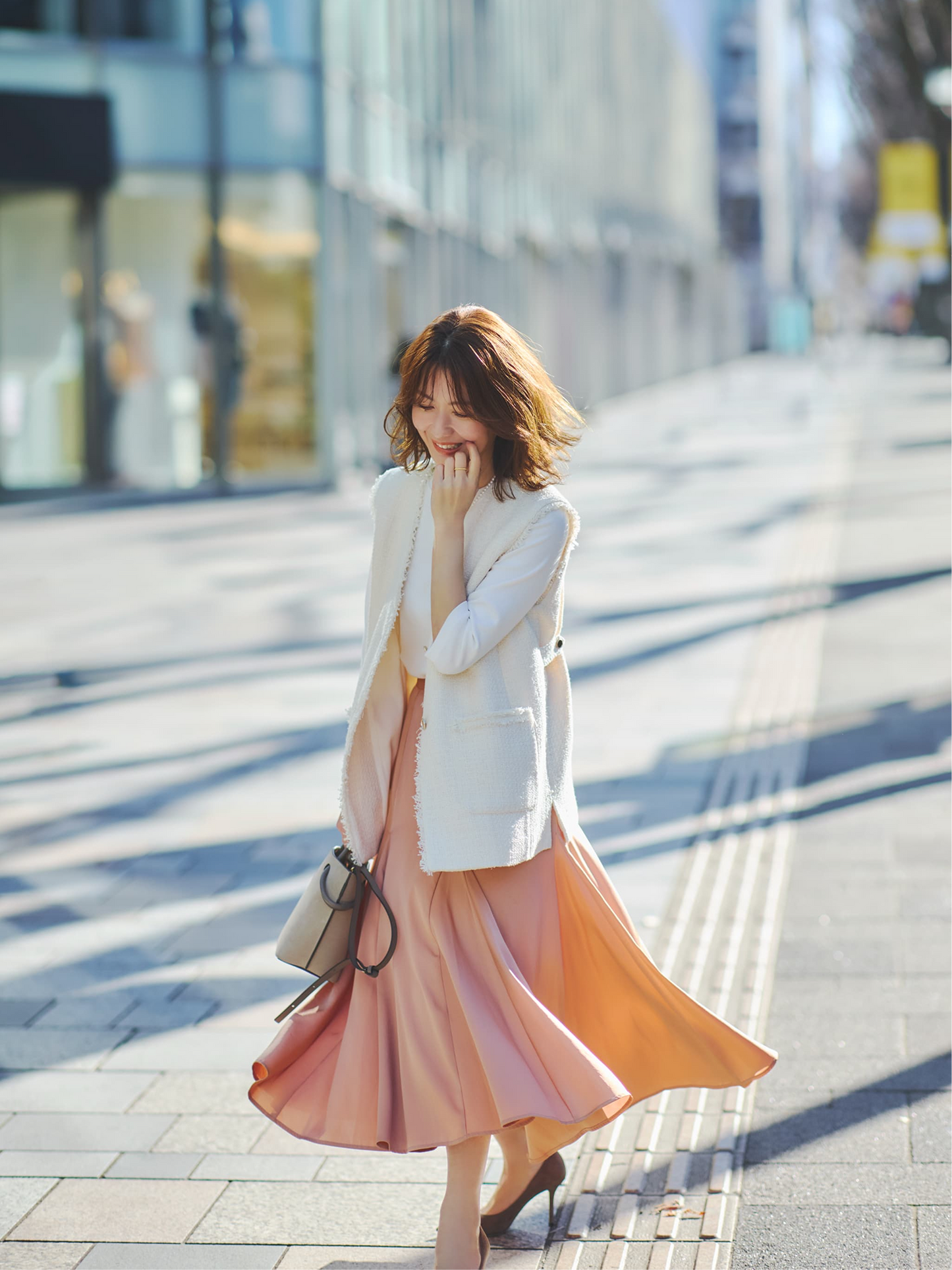 ミックスツイードジレ　[通常]