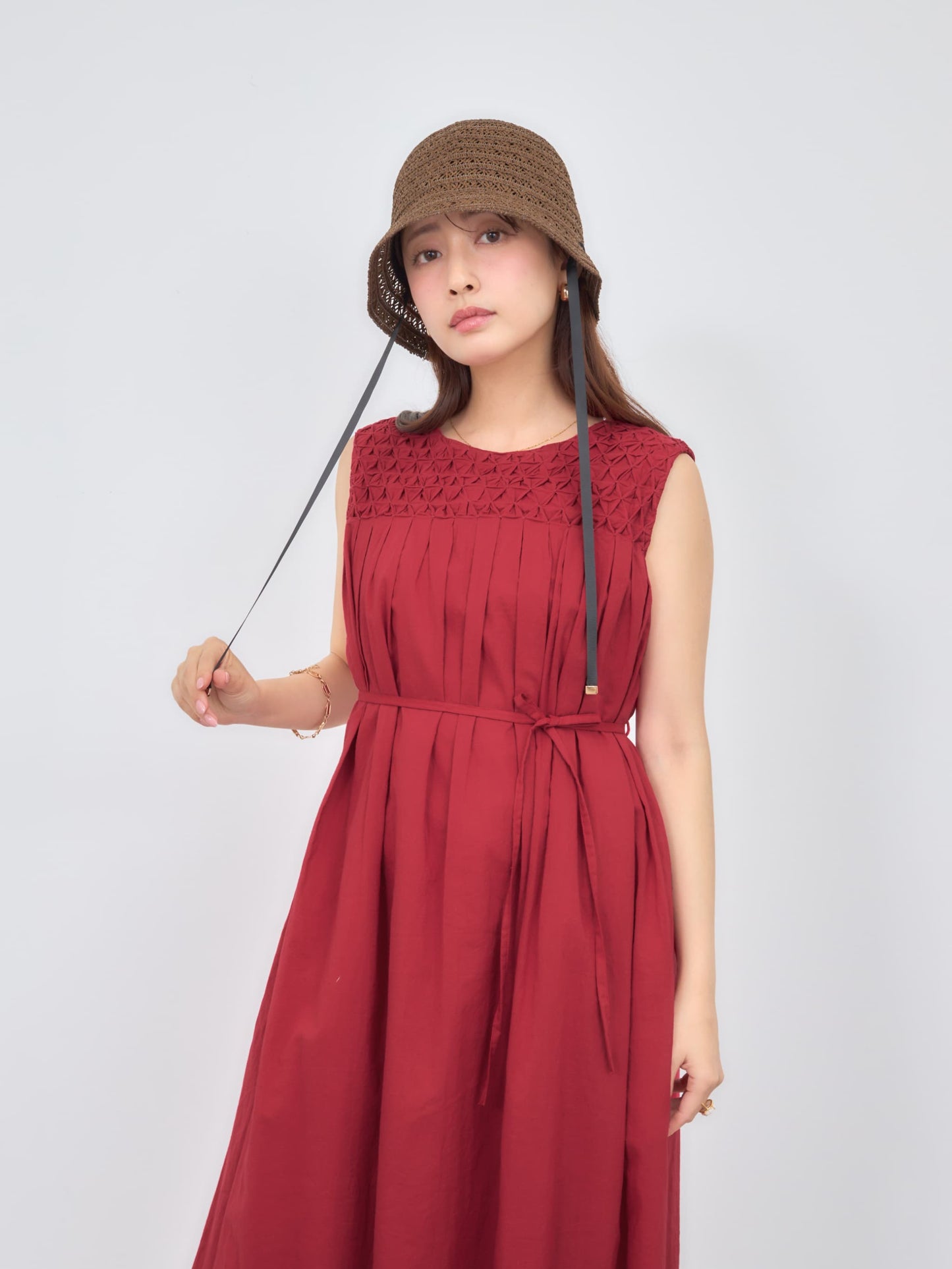 ラフィアライクシアーブレードハット　[通常]