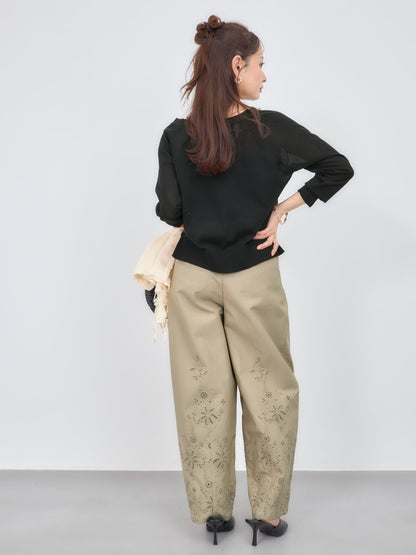 シアーVネックカーディガン　[通常]