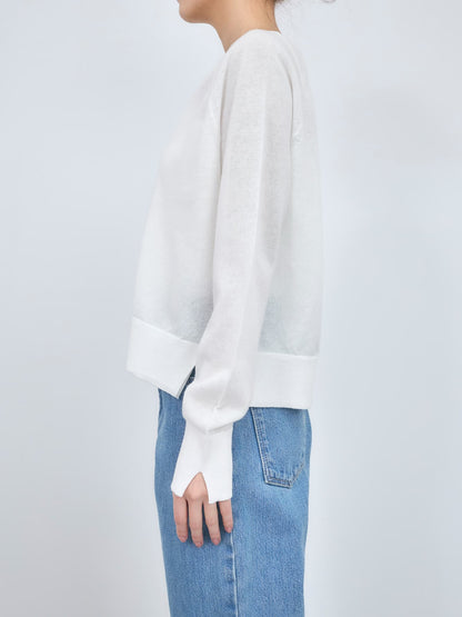 シアーVネックカーディガン　[通常]