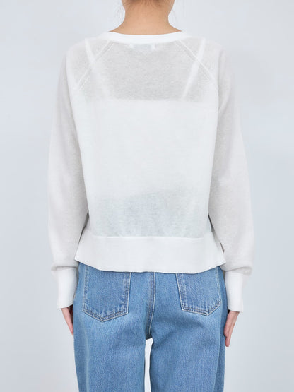 シアーVネックカーディガン　[通常]