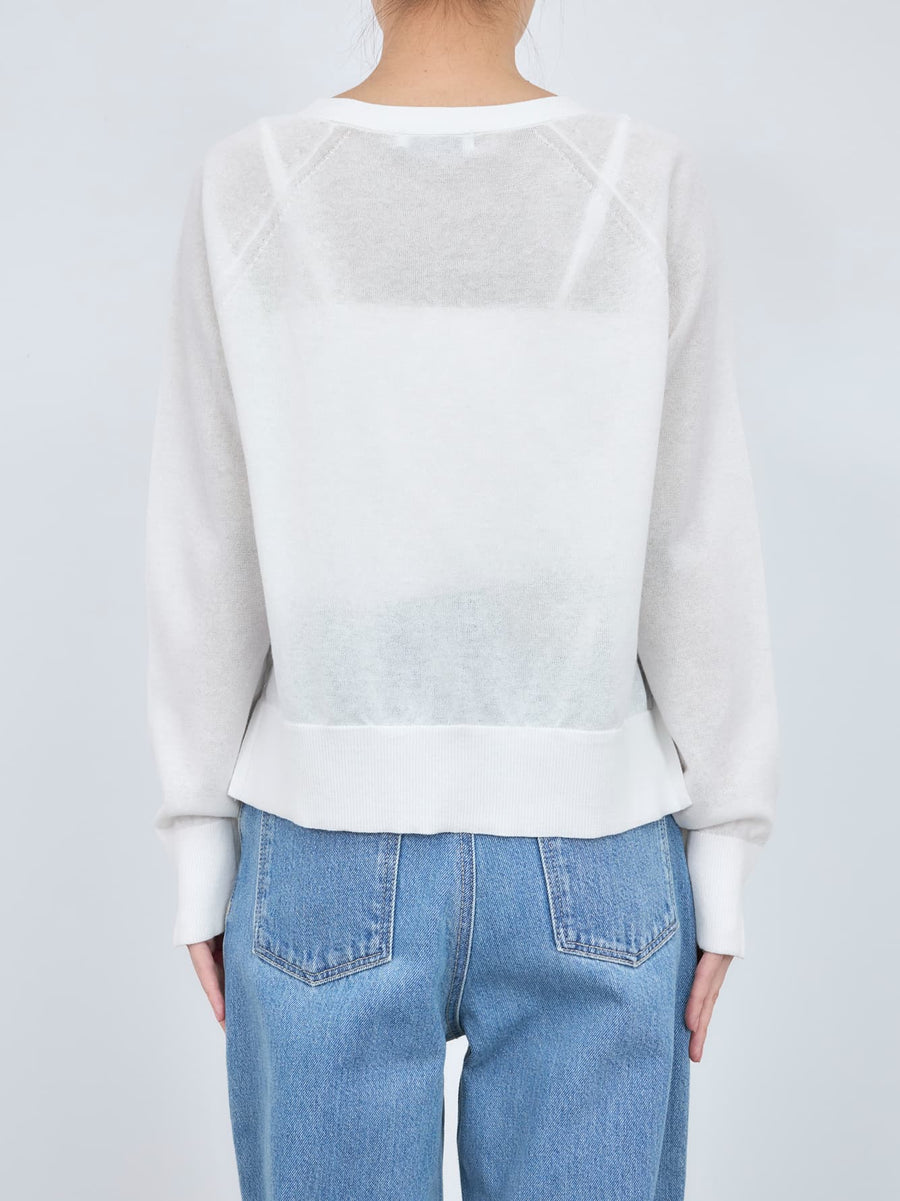 シアーVネックカーディガン　[通常]